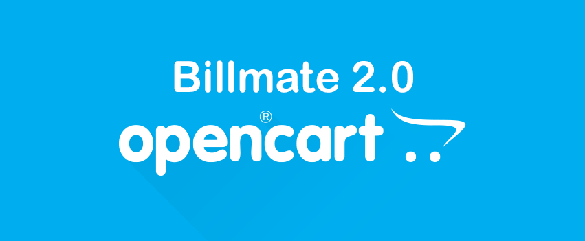 Billmate tillsammans med OpenCart 2.0